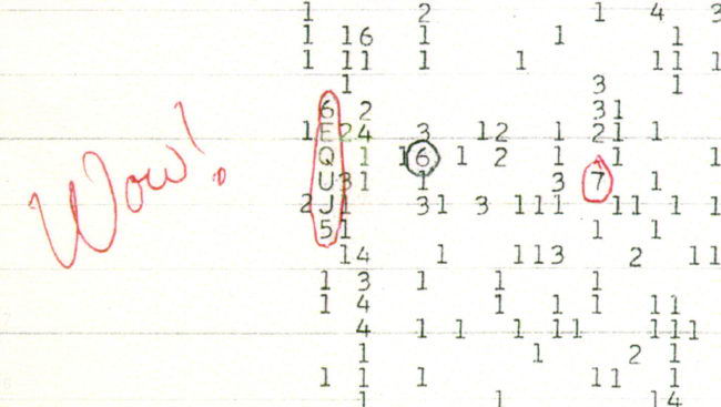 The Wow! Signal)